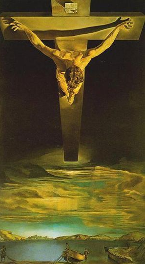 Christ_of_St_John_of_the_Cross,_Salvador_Dali,_1951