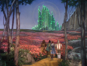 In the movie, The Wizard of Oz, Dorothy’s entire trip to Oz is a dream that teaches her to appreciate her friends and family and understand that “There’s no place like home.”