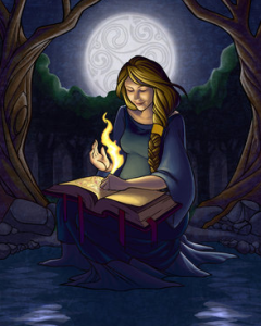 Brigid as goddess of writers and inspiration